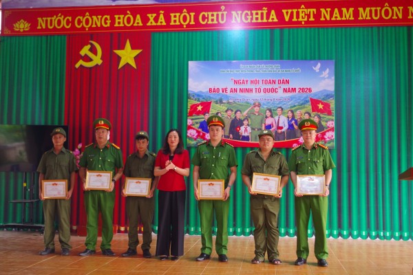 Xã Thượng Quan tổ chức Ngày hội toàn dân bảo vệ an ninh Tổ quốc
