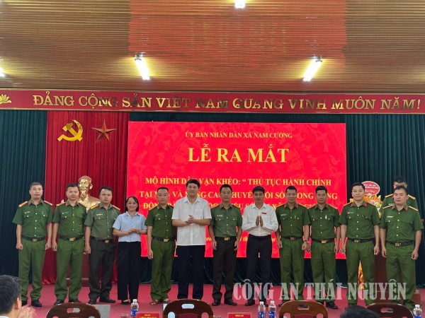 Xã Nam Cường ra mắt mô hình dân vận khéo và mô hình tuyên truyền, phổ biến, giáo dục pháp luật