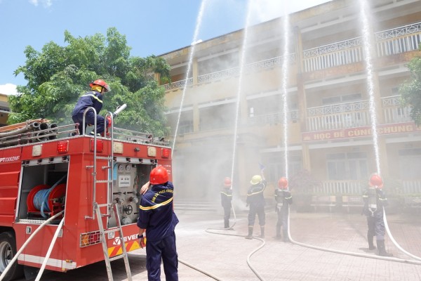 Tuyên truyền, tập huấn và diễn tập phương án chữa cháy