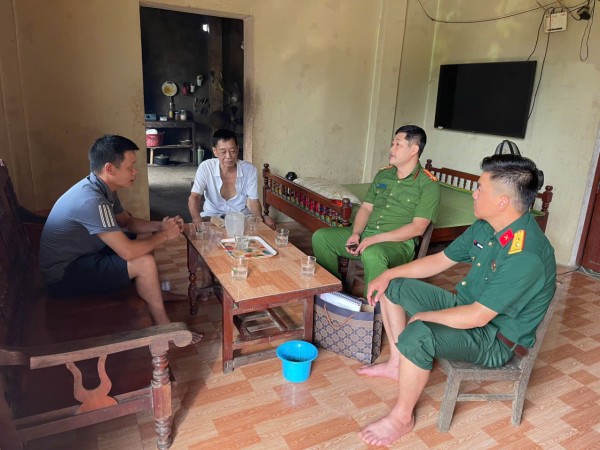Phối hợp đảm bảo an ninh, quốc phòng trên địa bàn xã Thượng Minh