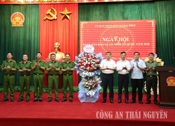 Xã Đại Phúc tổ chức Ngày hội toàn dân bảo vệ an ninh Tổ quốc.