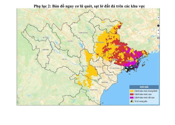 Hình ảnh trên vệ tinh.