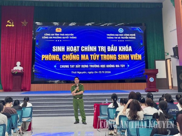 CAP Quyết Thắng tuyên truyền pháp luật tại trường Đại học Công nghệ Thông tin và truyền thông Thái Nguyên