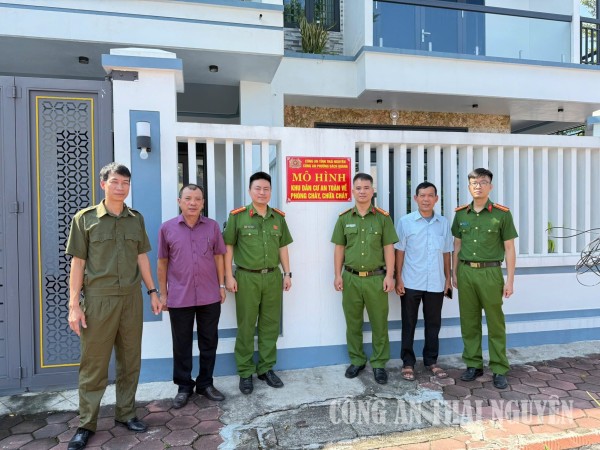 Công an phường Bách Quang ra mắt mô hình “Khu dân cư an toàn về phòng cháy, chữa cháy”