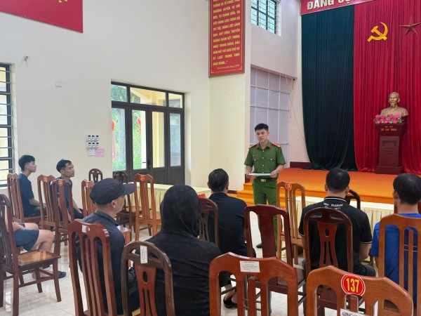 Tăng cường công tác kiểm danh, kiểm diện người chấp hành án hình sự tại cộng đồng tại xã Phú Xuyên