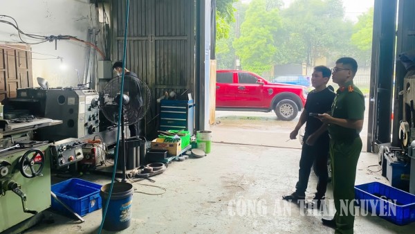 Công an phường Bách Quang bảo đảm an toàn phòng cháy, chữa cháy trên địa bàn