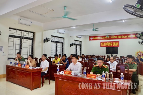 Công an xã Thượng Quan tăng cường bảo đảm ANTT vùng đồng bào dân tộc thiểu số