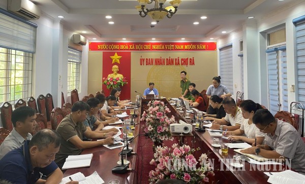 Xã Chợ Rã kiện toàn lực lượng an ninh, trật tự ở cơ sở