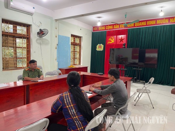 Công an xã Xuân Dương nâng cao chất lượng, hiệu quả công tác tiếp công dân.