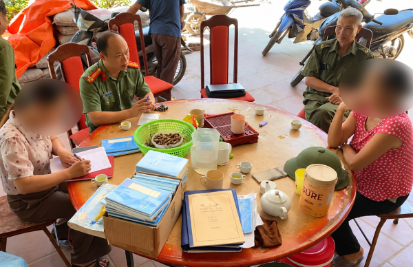 Công an phường Tích Lương tuyên truyền, phổ biến các quy định pháp luật về tín ngưỡng, tôn giáo