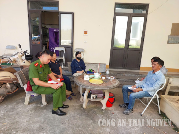 Công an phường Bách Quang đấu tranh phòng, chống ma túy trên địa bàn