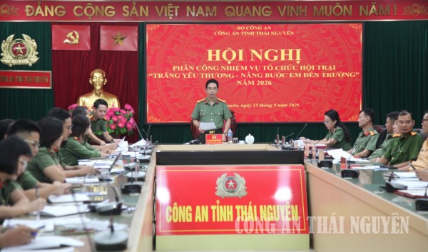 Tổ chức Hội trại cho học sinh tại Trường Văn hoá Công an nhân dân I