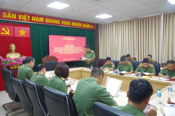 Đẩy mạnh thực hiện hiệu quả Chương trình hành động số 10 của Bộ Công an về Điều lệnh CAND