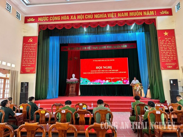 Nâng cao hiệu quả công tác phối hợp trong bảo đảm an ninh, trật tự tại xã Tân Thành