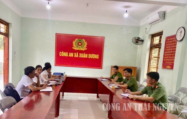Công an xã Xuân Dương tiếp nhận quản lý, trụ sở làm việc