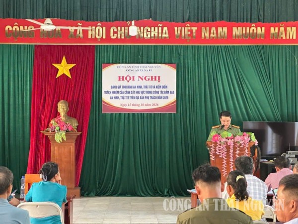 Đánh giá, nâng cao chất lượng công tác của cảnh sát khu vực