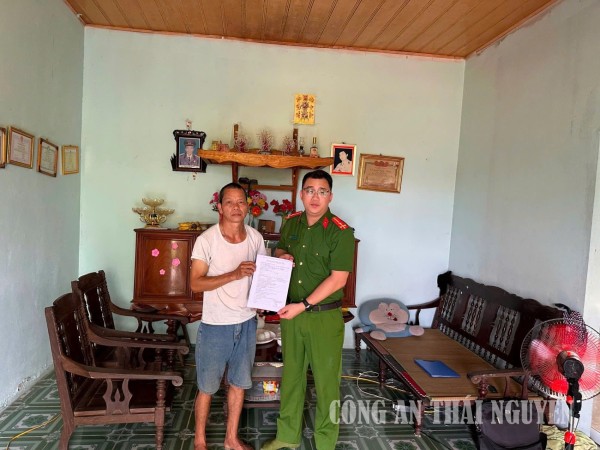 Công an phường Bắc Kạn tích cực phối hợp thu nhận mẫu ADN thân nhân liệt sĩ
