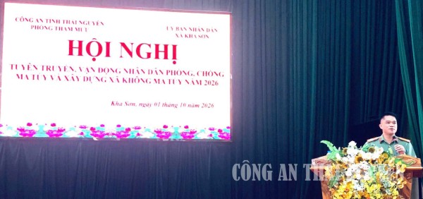 Tuyên truyền, vận động nhân dân phòng, chống ma túy và xây dựng xã không ma túy