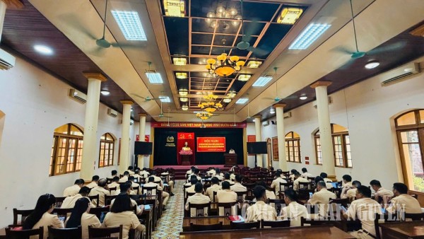 Tập huấn nghiệp vụ đối với lực lượng Cảnh sát giao thông năm 2026