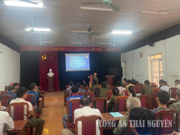 Yên Thịnh: Tập huấn công tác phòng cháy, chữa cháy và cứu nạn, cứu hộ