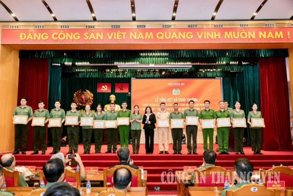 Công an Thái Nguyên đạt 5 giải tại cuộc thi do Bộ Công an tổ chức