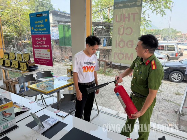 Nâng cao ý thức phòng cháy chữa cháy tại các hộ kinh doanh ở phường Quan Triều