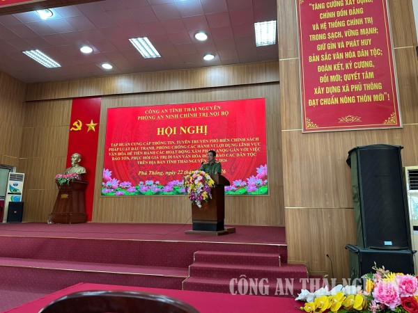 Tuyên truyền phòng ngừa các hành vi lợi dụng lĩnh vực văn hóa xâm phạm an ninh quốc gia