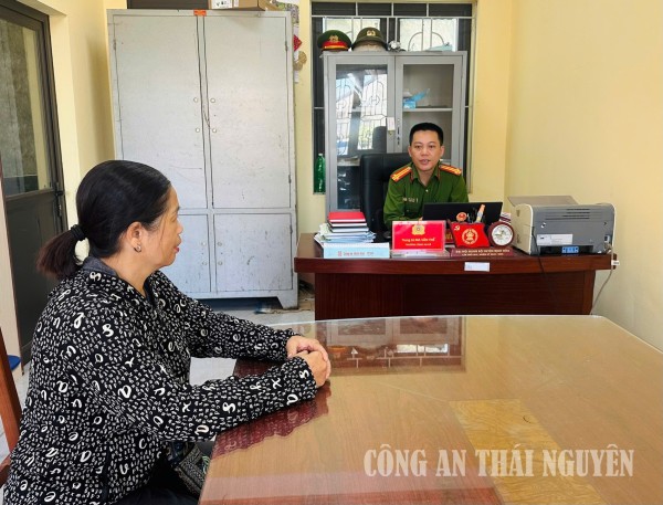 Công an xã Kim Phượng nâng cao chất lượng công tác tiếp công dân, vì nhân dân phục vụ