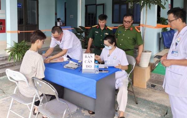 Phường Đức Xuân tổ chức khám tuyển nghĩa vụ quân sự