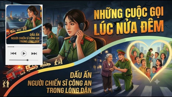 Những cuộc gọi lúc nửa đêm - Dấu ấn người chiến sĩ Công an trong lòng dân