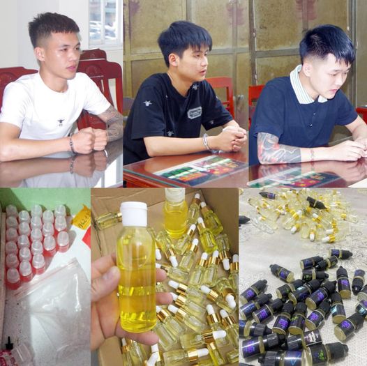 Khởi tố 3 đối tượng mua bán trái phép ma túy tổng hợp dạng tinh dầu
