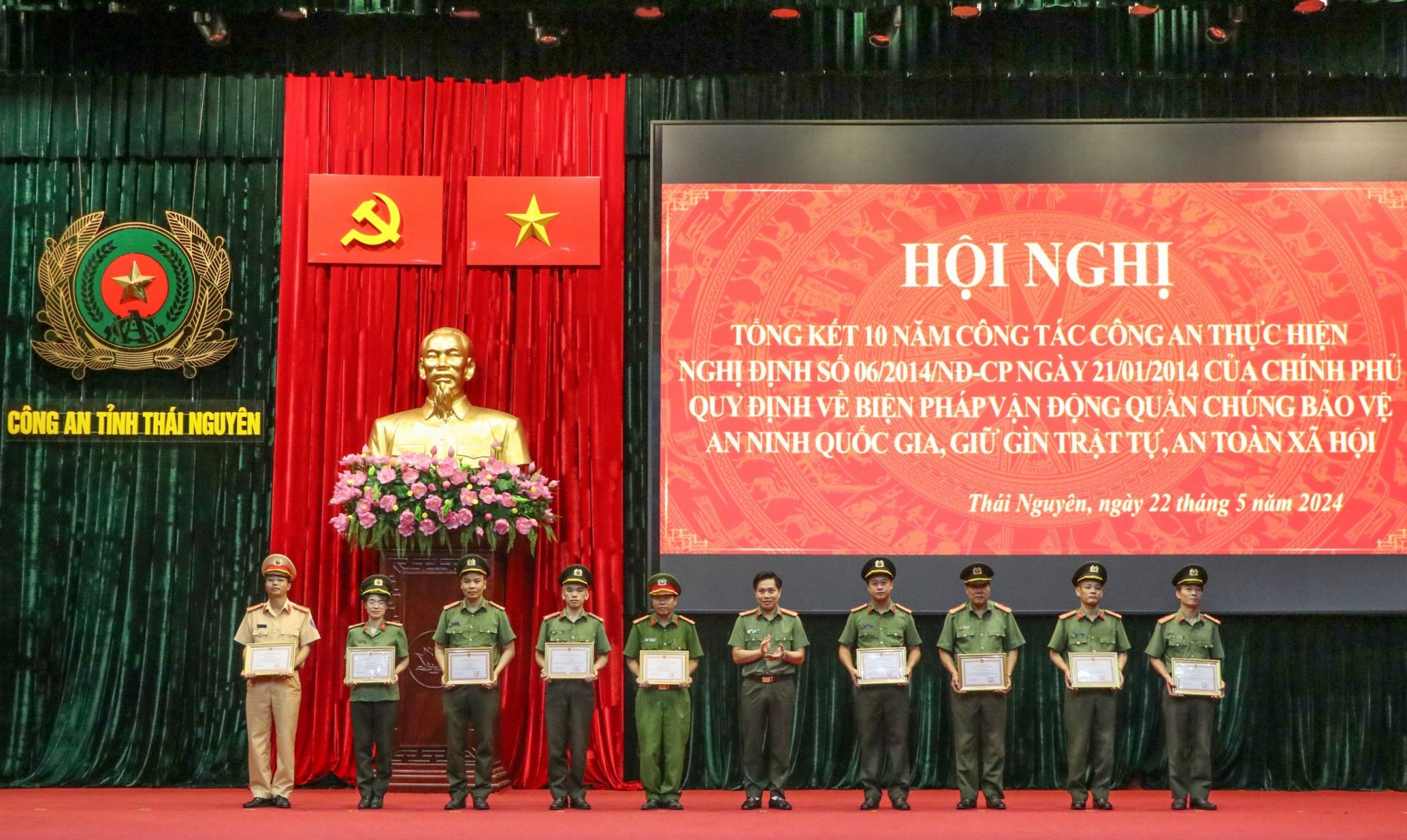 Tổng kết 10 năm công tác công an thực hiện Nghị định số 06 của Chính phủ