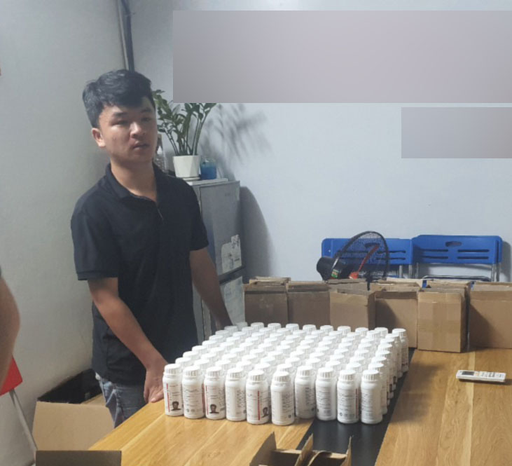 Bắt giữ các đối tượng sản xuất, buôn bán thuốc giả