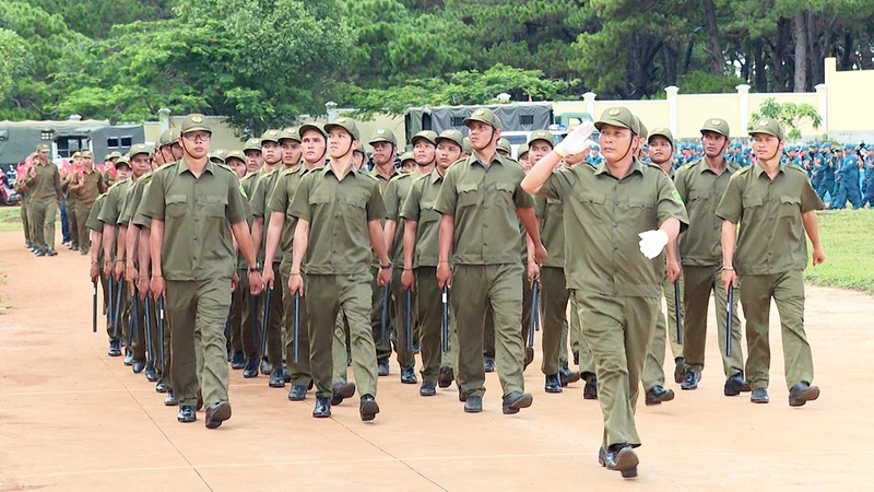 Công bố 3 thủ tục hành chính liên quan đến lực lượng tham gia bảo vệ an ninh, trật tự ở cơ sở