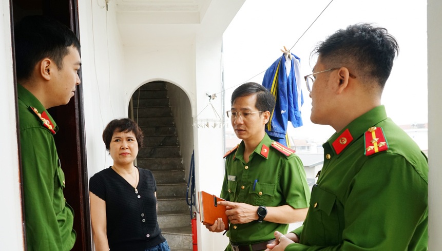Kiểm tra phòng cháy, chữa cháy tại nhà trọ, nhà cho thuê