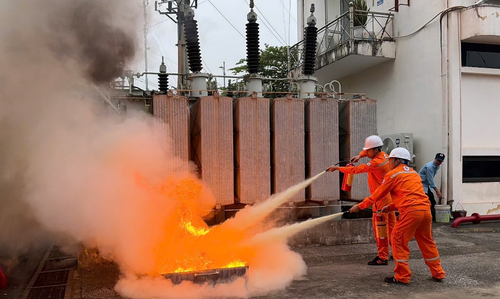 Thực tập phương án PCCC tại hai Trạm biến áp 110kV