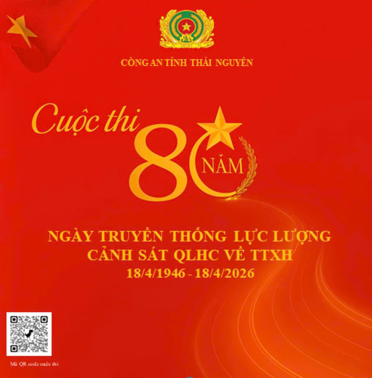 Phát động Cuộc thi “Tìm hiểu 80 năm Ngày truyền thống lực lượng Cảnh sát Quản lý hành chính về trật tự xã hội”