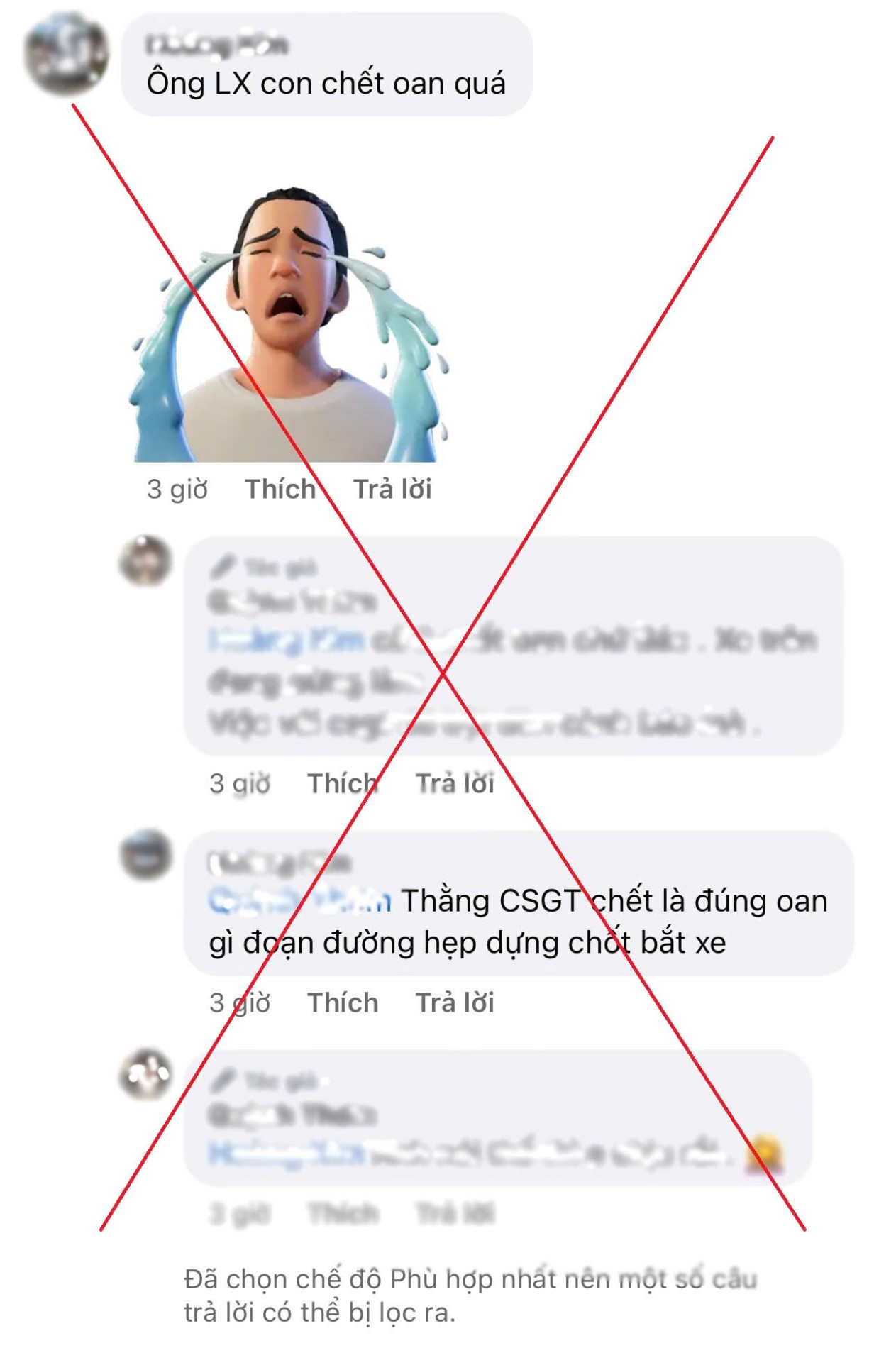 Ảnh 2 L Đ H có bình luận tiêu cực, xúc phạm danh dự cá nhân trên trang mạng xã hội Facebook