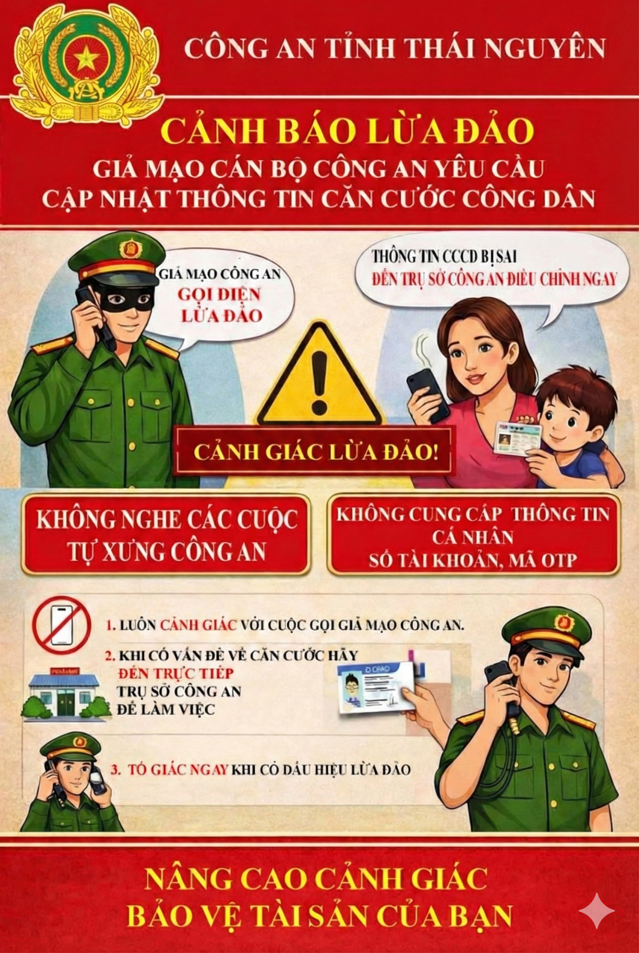 cảnh báo tội phạm