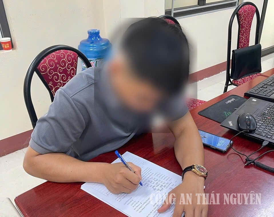 Anh N.M.H làm việc tại cơ quan Công an