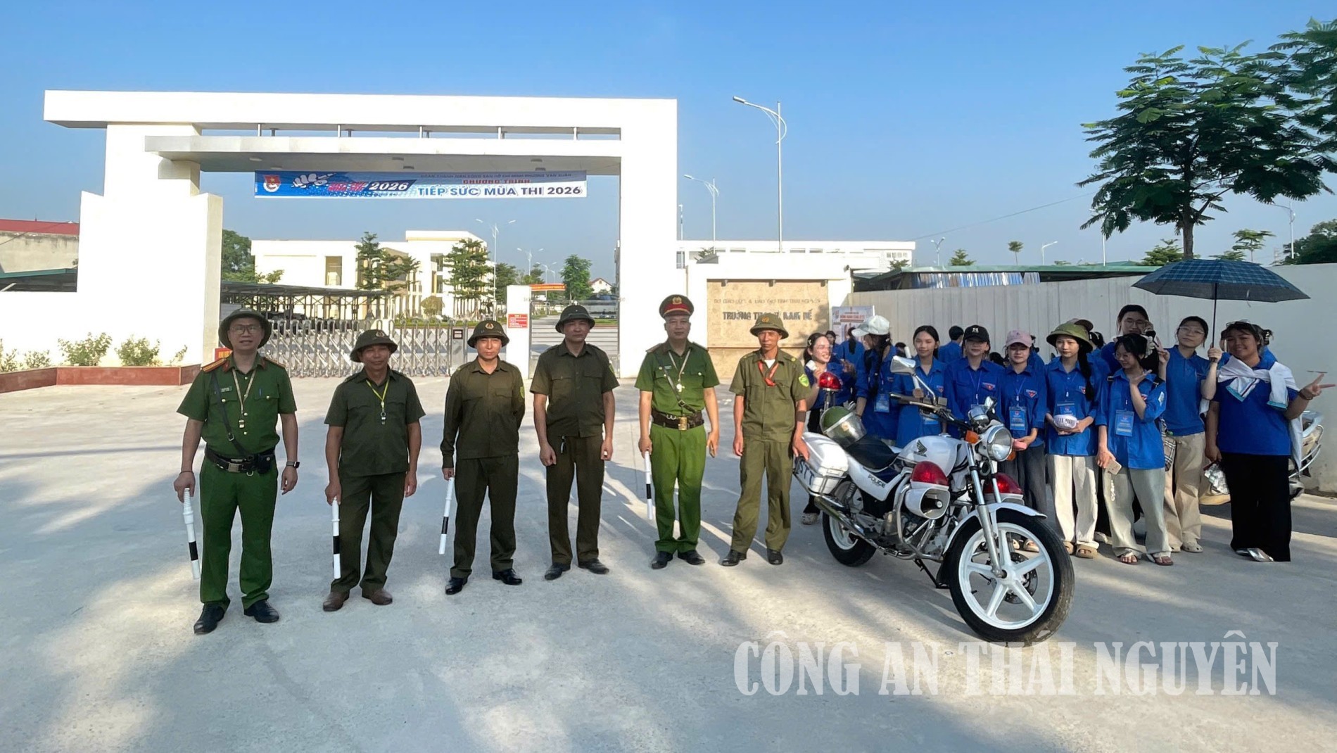 Công an phường Vạn Xuân bảo đảm ANTT phục vụ kỳ thi tuyển sinh lớp 10