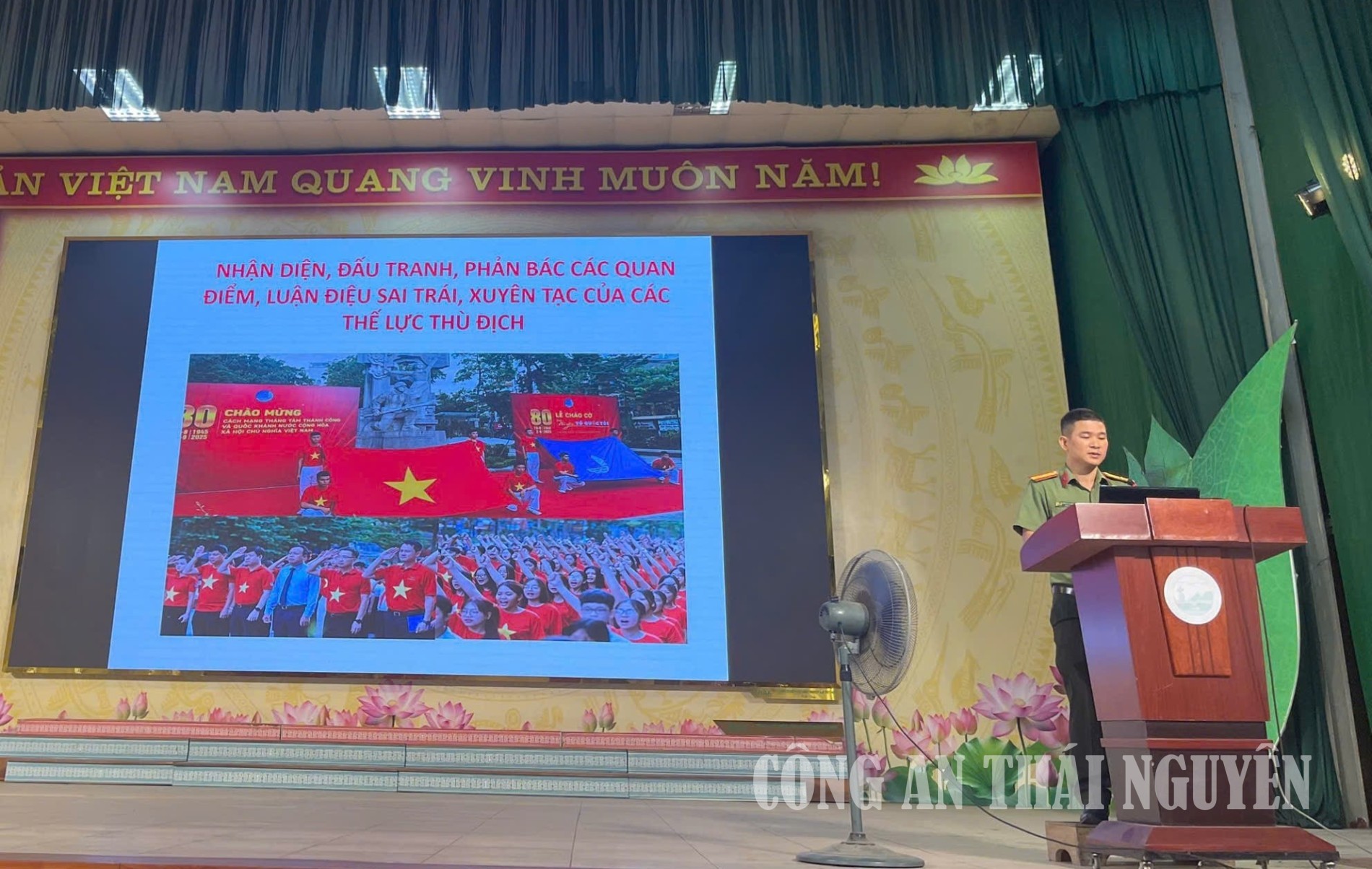 Phòng An ninh chính trị nội bộ tuyên truyền kỹ năng nhận diện, đấu tranh phản bác quan điểm sai trái, xuyên tạc trên không gian mạng