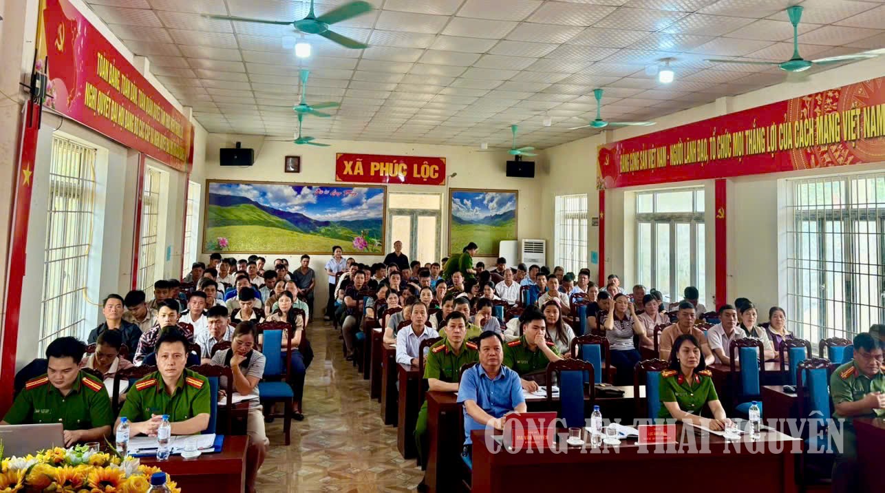 Tổ chức tuyên truyền Đề án 06 và công tác bảo đảm an ninh, trật tự tại cơ sở