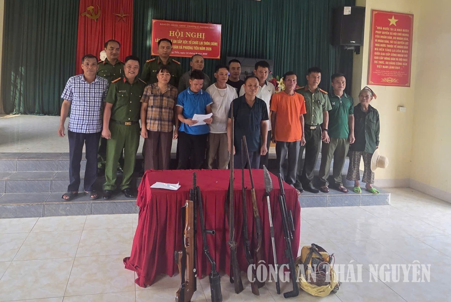 Hiệu quả công tác tuyên truyền, vận động thu hồi vũ khí, vật liệu nổ, công cụ hỗ trợ