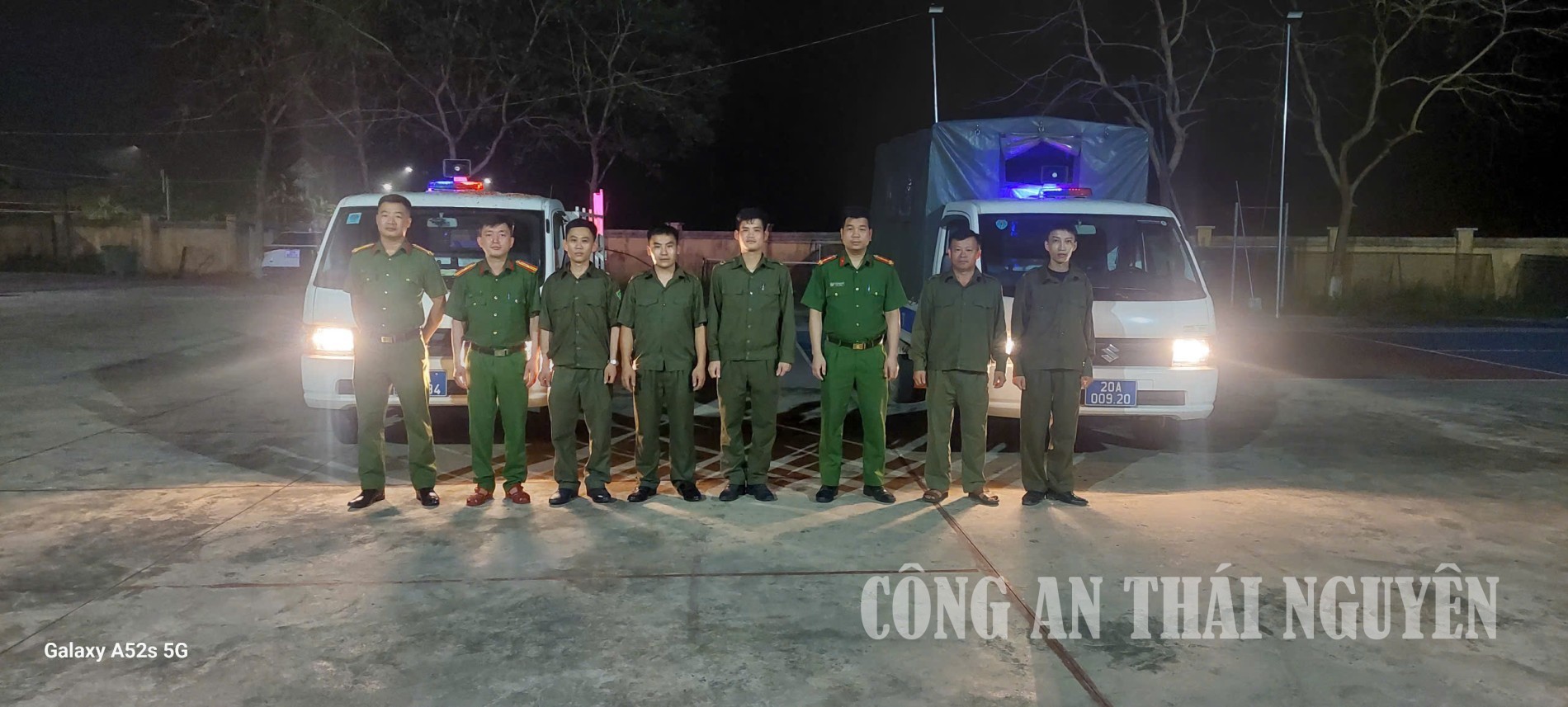 Lực lượng tham gia tuần tra, kiểm soát.
