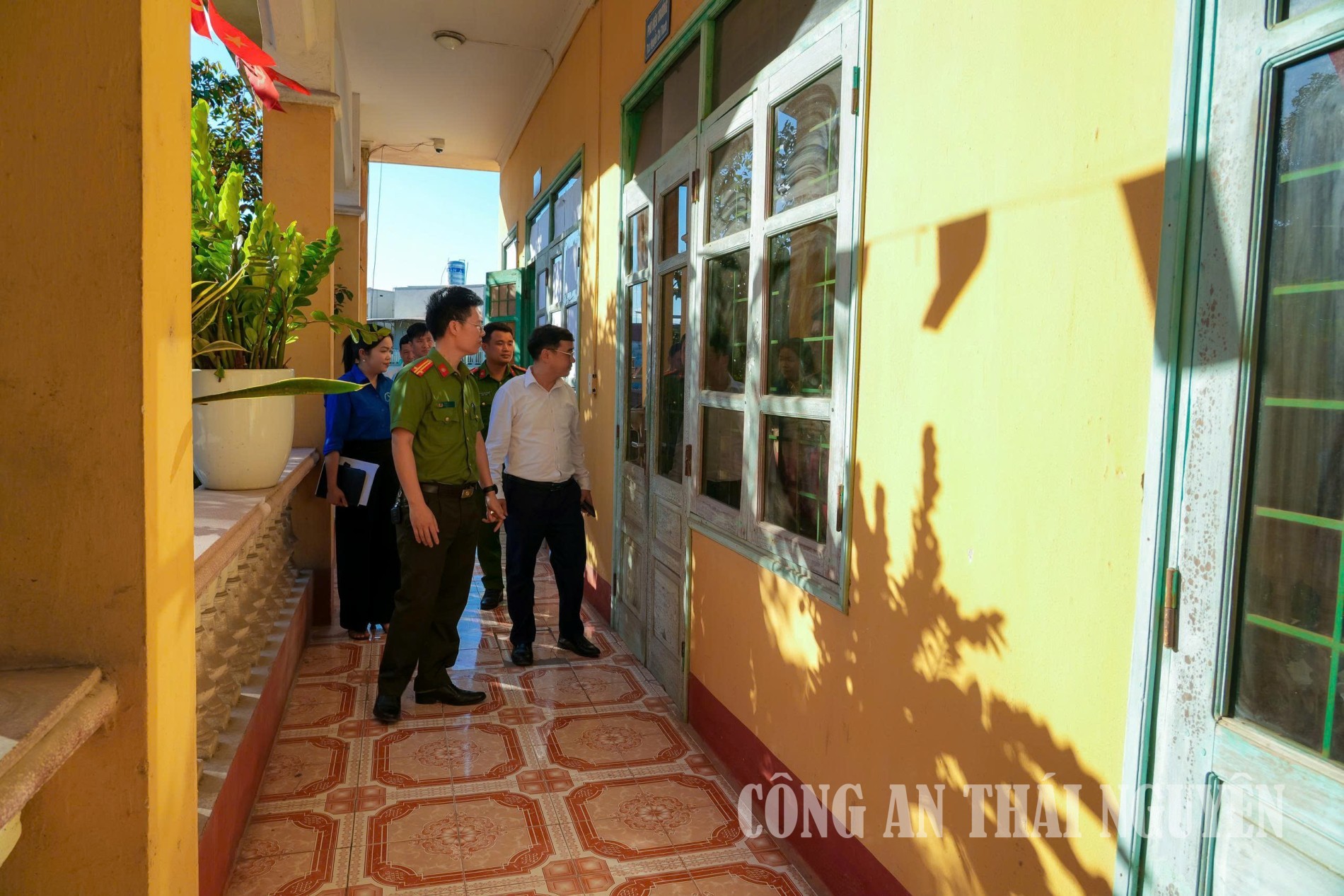 Công an phường Phổ Yên bảo đảm an toàn kỳ thi tuyển sinh lớp 10 trên địa bàn