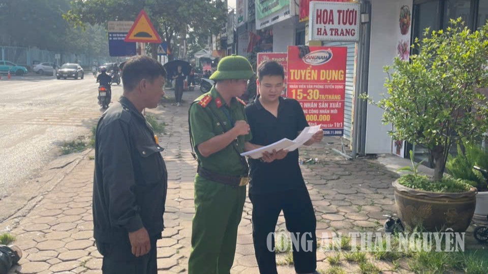 Lập lại trật tự đô thị trên tuyến đường công nghiệp 1