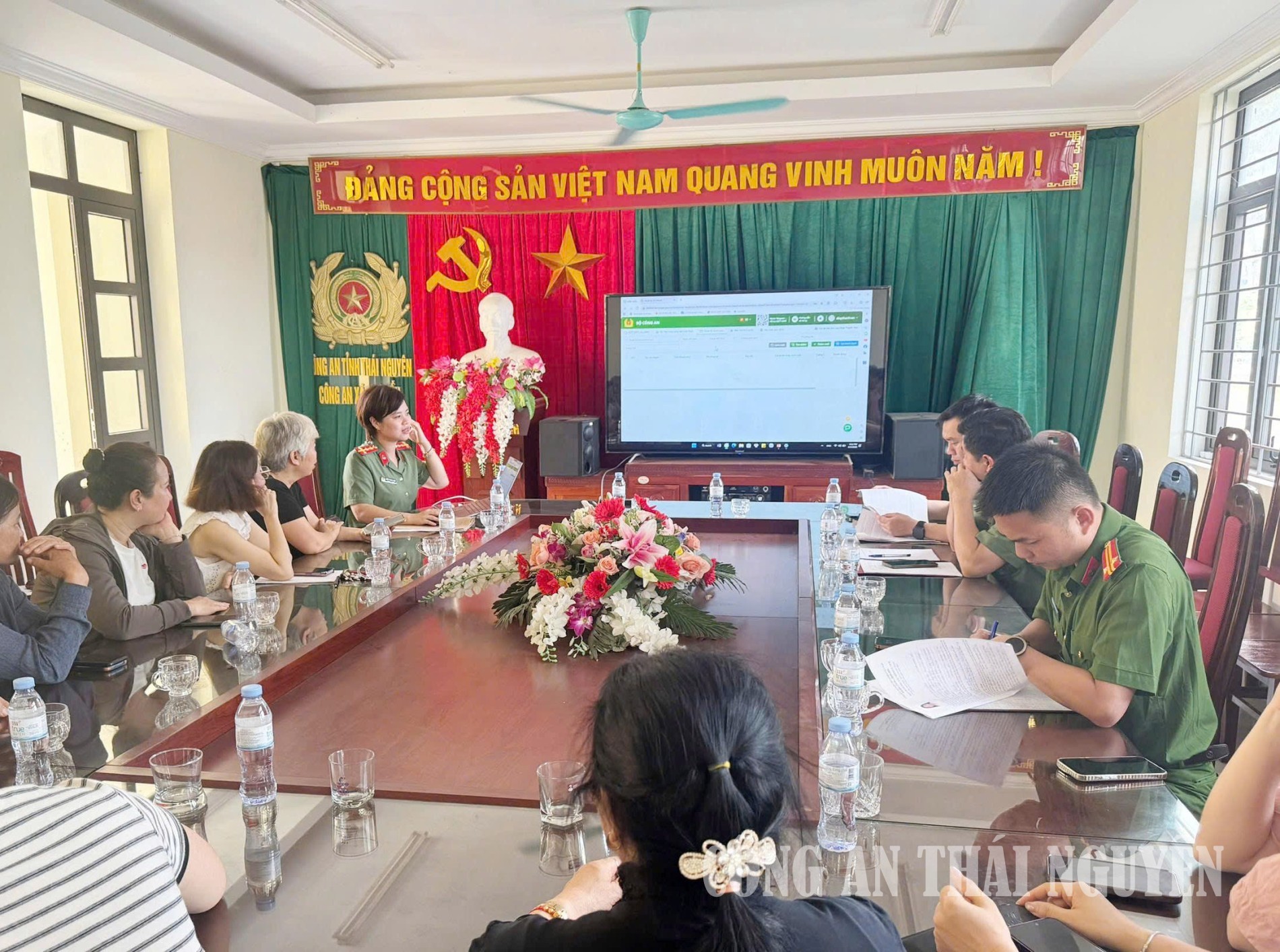 Tập huấn phần mềm quản lý người nước ngoài.