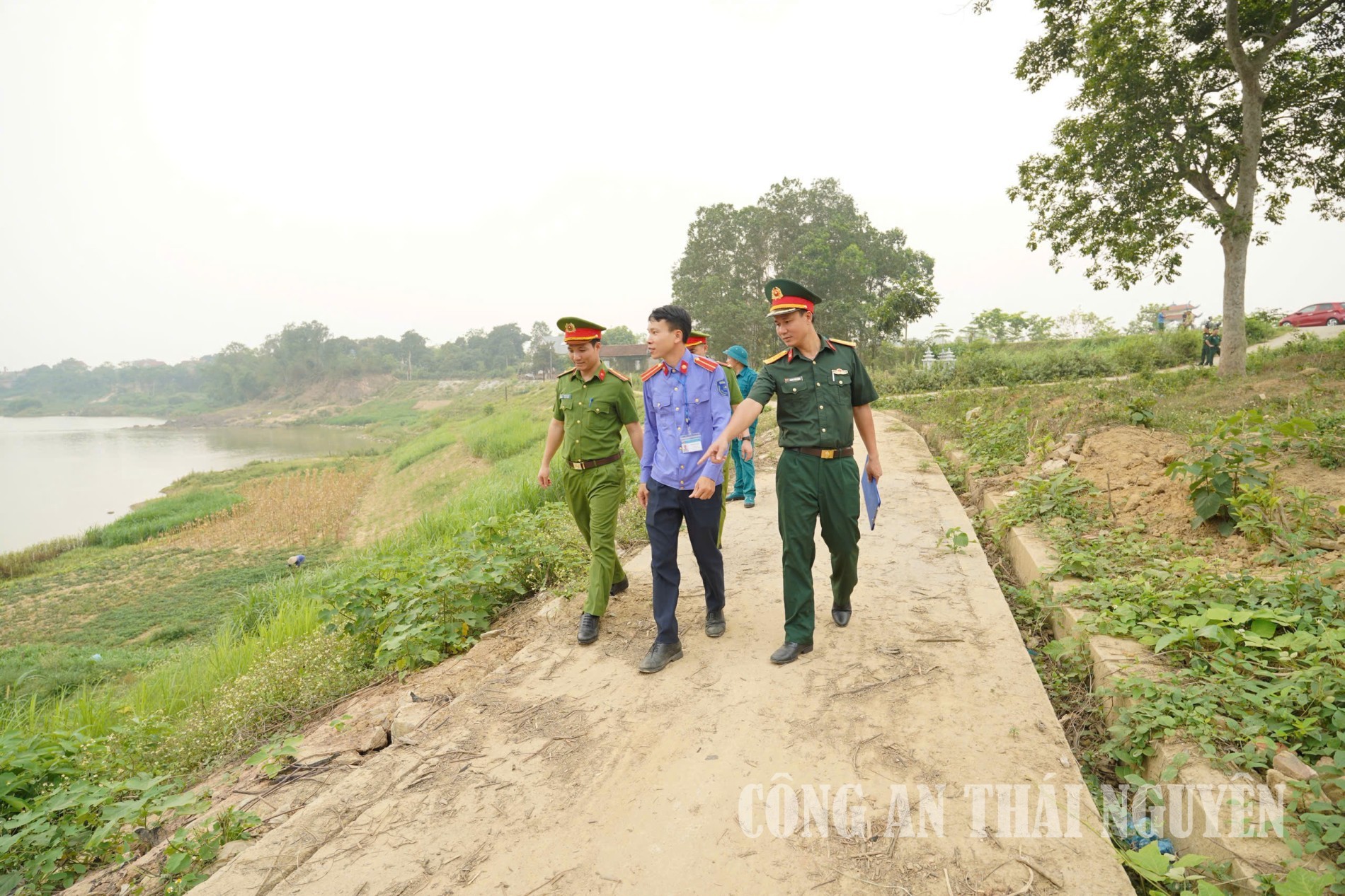 Điềm Thụy ktra đê điều