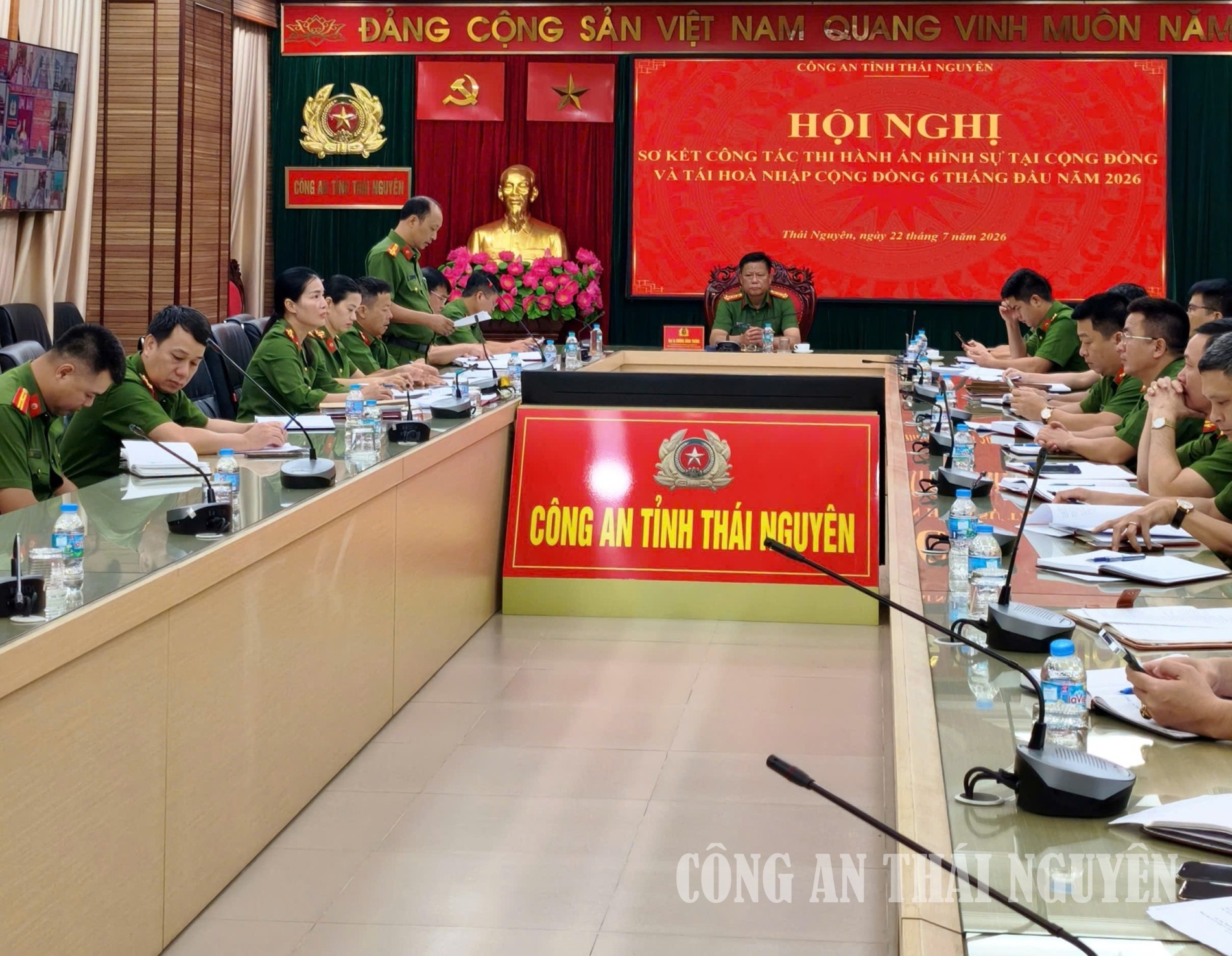 Sơ kết công tác thi hành án hình sự tại cộng đồng và tái hòa nhập cộng đồng.